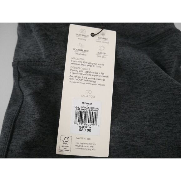 CALIA Women's LustraLux 7/8 Legging 4-way stretch technology S - Picture 7 of 8